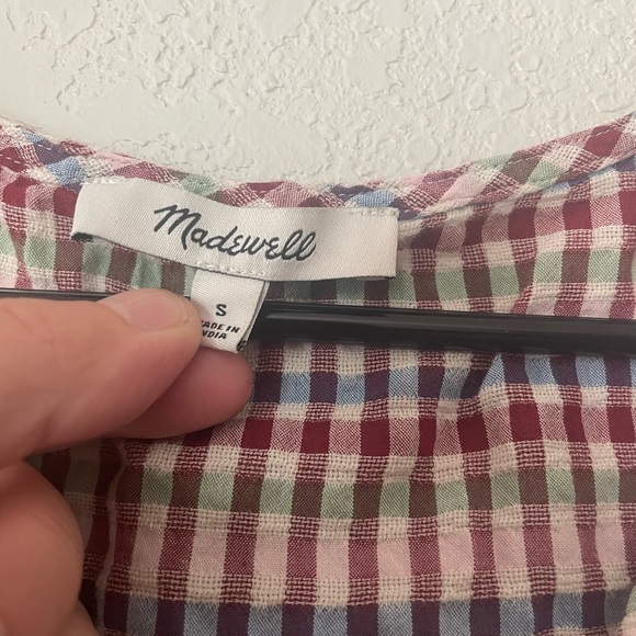 Madewell checkered shirt - Picture 3 of 4